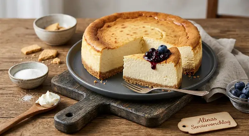 New York Cheesecake Käsekuchen BakeClub