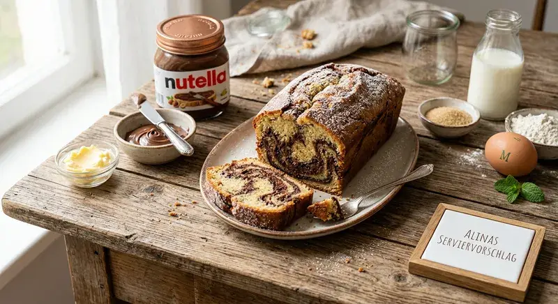 Nutella Swirl Kuchen