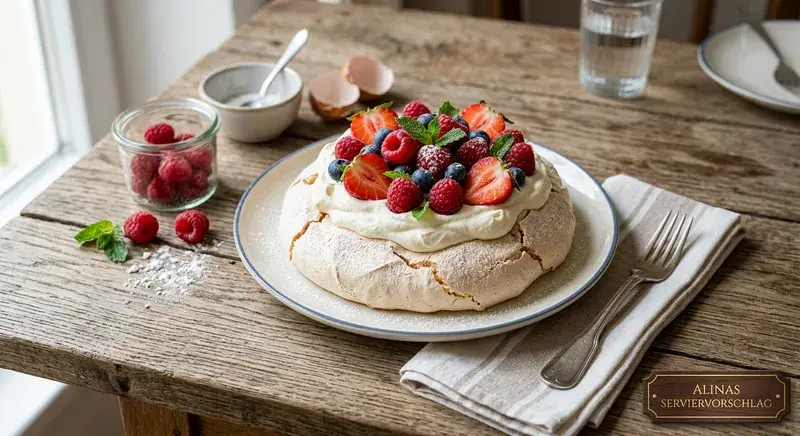 Pavlova Beeren