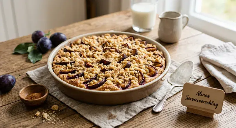 Pflaumenkuchen Streuseln