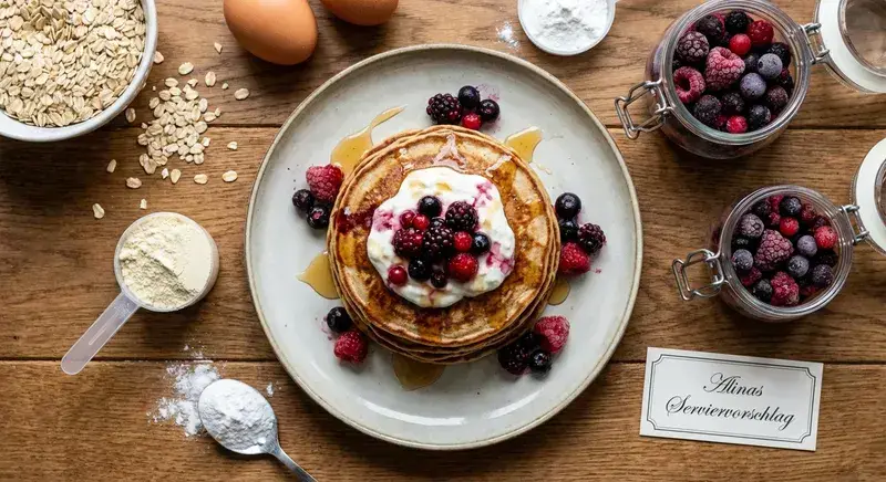 Protein Wunder Küchlein Beeren