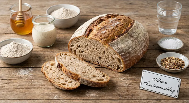 Klassisches Roggen-Brot wie früher