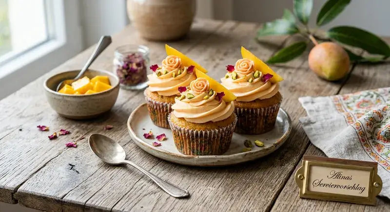 Rosenwasser Mango Küchlein Ein Hauch Indien