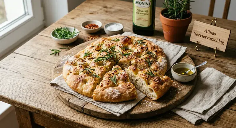 Rosmarin Chili Focaccia Express