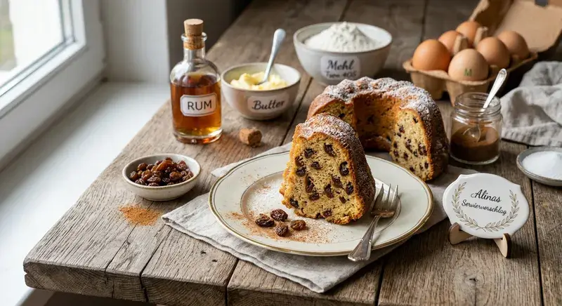 Rum Rosinen Kuchen