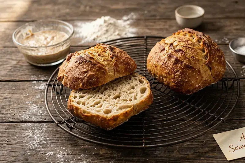 Rustikale Brötchen mit Suchtfaktor