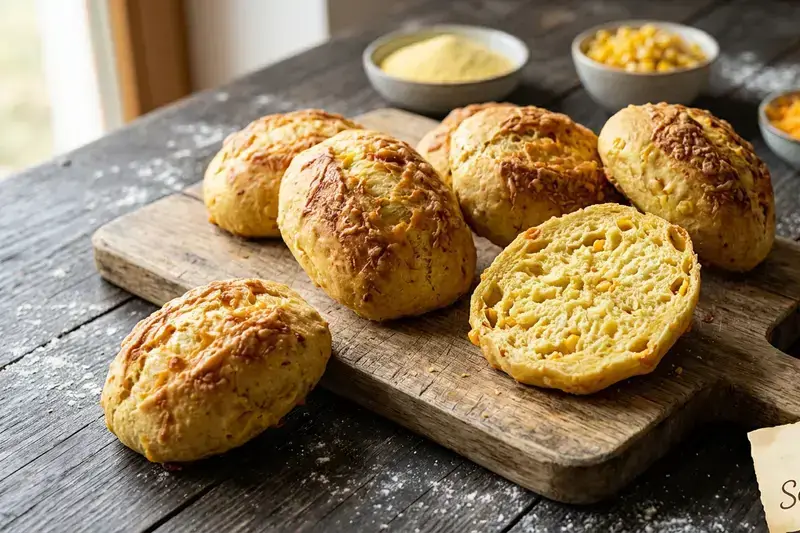 Rustikale Käse-Brötchen mit Suchtfaktor