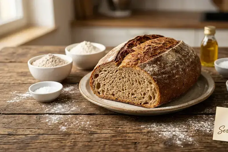 Rustikales Brot wie von Oma