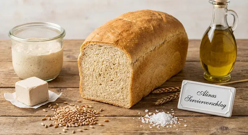 Rustikales Dinkel-Brot fürs Kaffeekränzchen