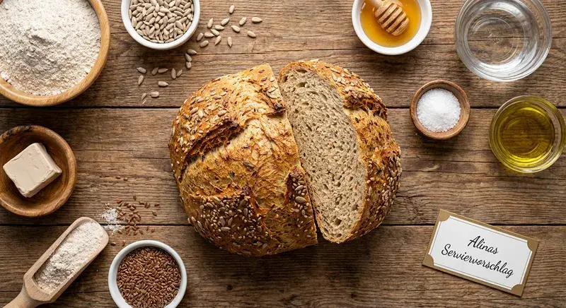 Rustikales Dinkel-Brot zum Verlieben
