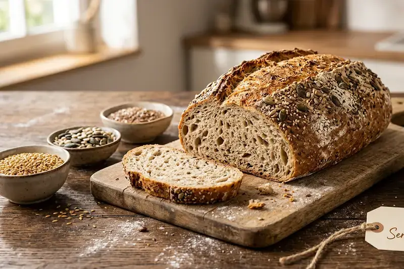 Rustikales Sauerteig Brot