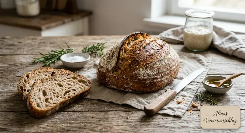 Rustikales Sauerteig-Brot zum Niederknien