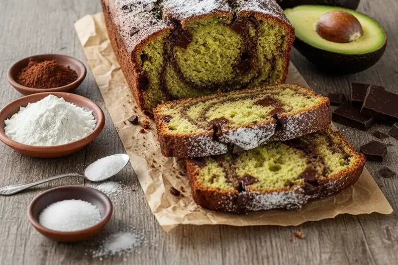 Rustikales Schoko-Brot frisch gebacken