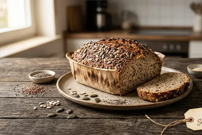Rustikales Vollkorn-Brot