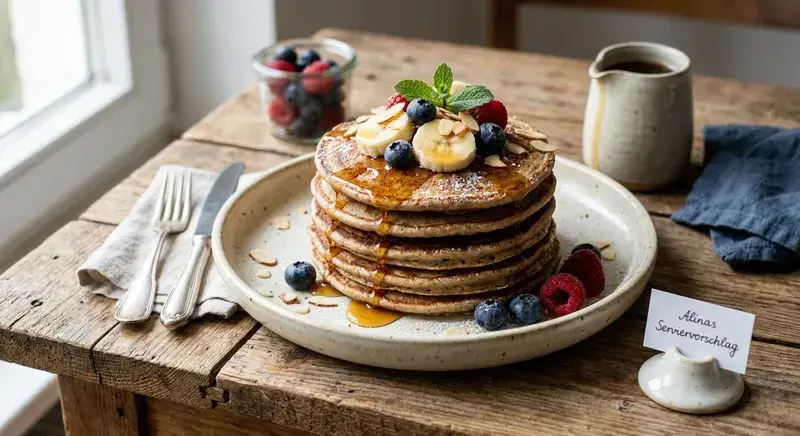 Saftige Buchweizen-Pancakes