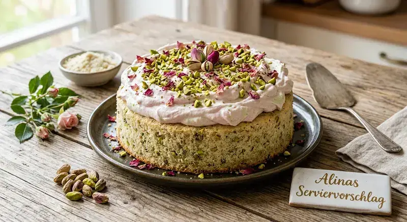 Saftige Pistazien-Torte