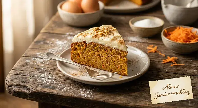 Saftiger Karottenkuchen