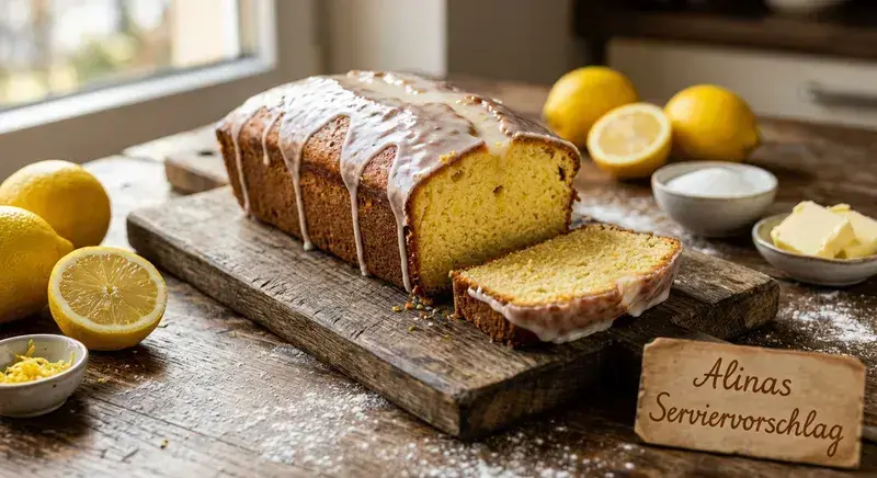 Saftiger Zitronenkuchen