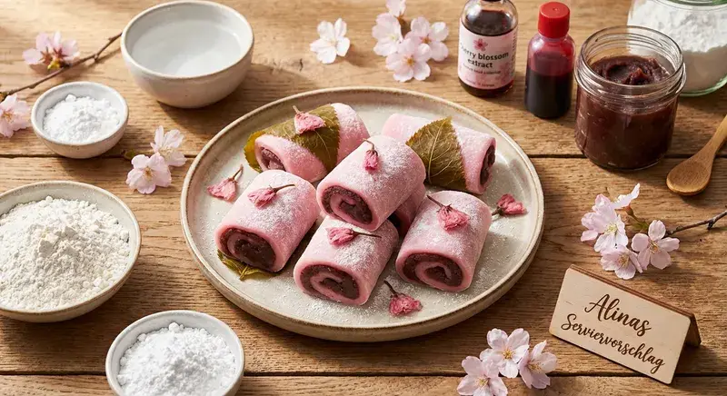 Sakura Mochi Bliss Rolls Kirschblüten Zauber