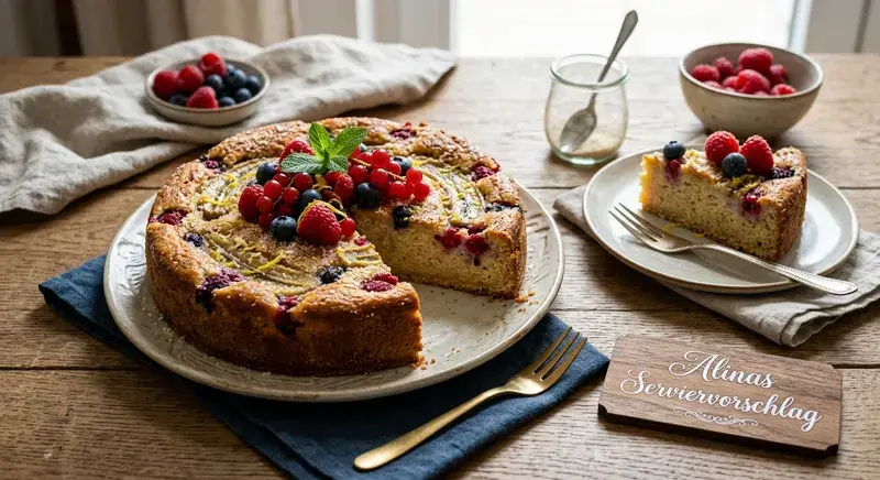 Skyr Kuchen ohne Zucker