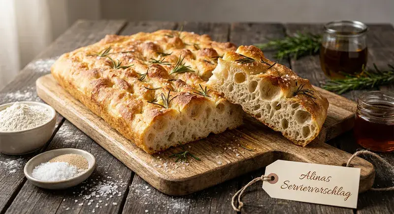 SO machst DU eine perfekte Focaccia dem 0,59 Mehl