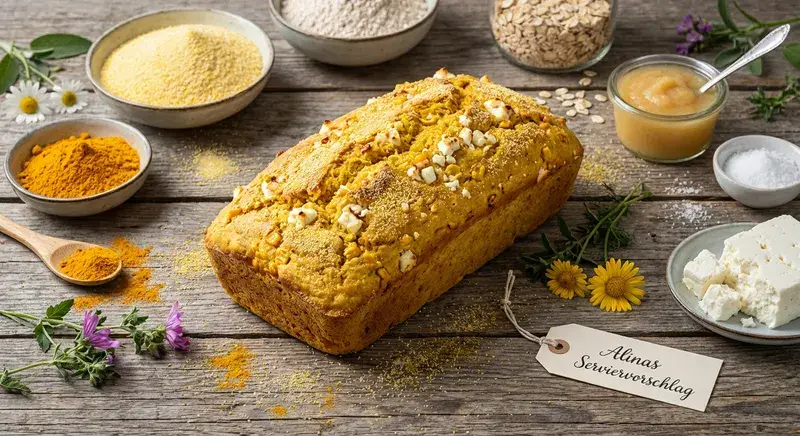 Sonnen Cornbread Kurkuma & Feta