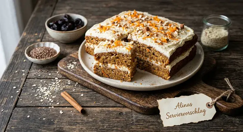 Sonnengeküsster Karotten Genuss Fluffiger Kuchen ohne Reue