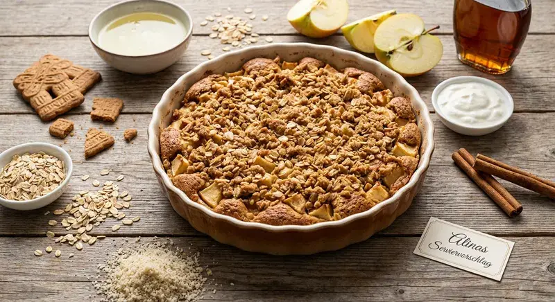 Spekulatius-Apfel-Crunch-Kuchen