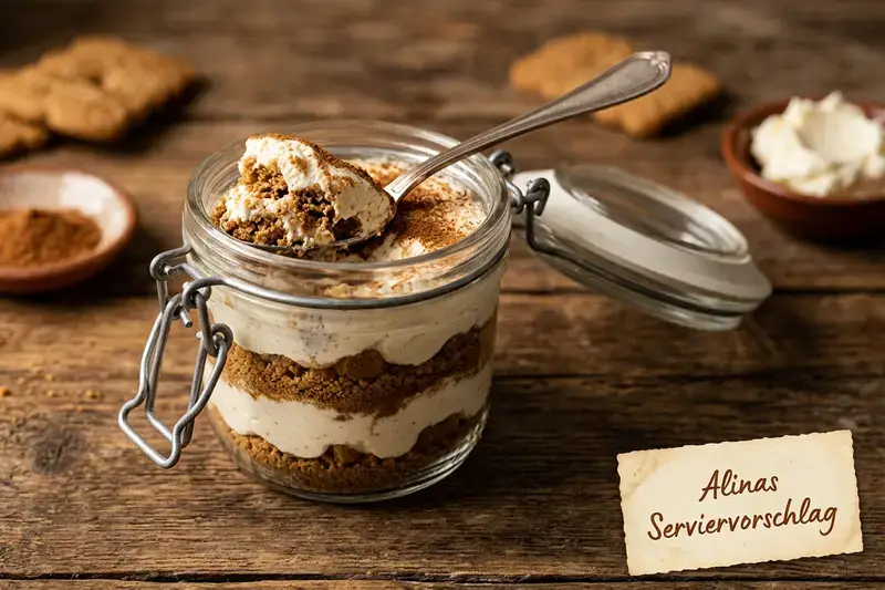 Spekulatius Schichtdessert ohne Backen