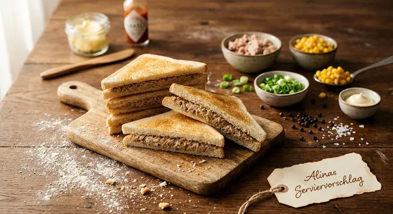 Thunfisch Sandwich fast zu gut und einfach, um wahr zu sein