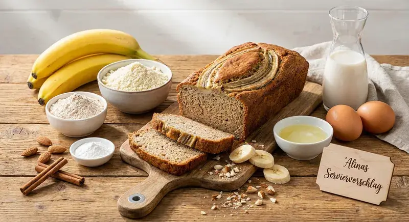 Tropischer Bananen Mandel Genuss ohne Zucker