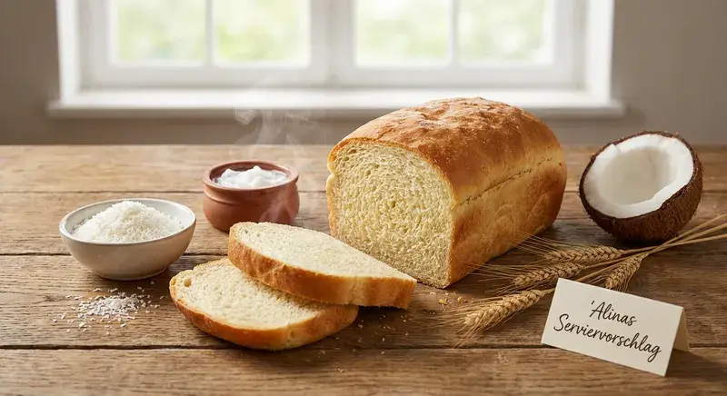 Tropischer Kokos-Brot-Traum