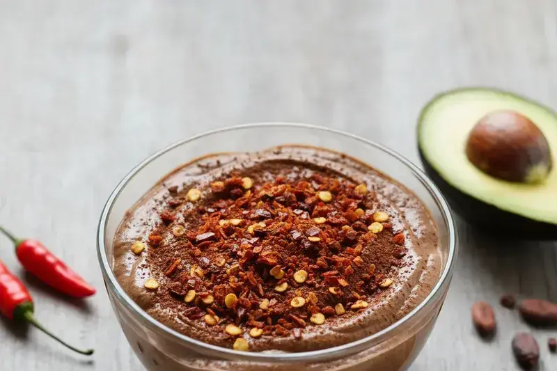 Verführerische Schoko Mousse