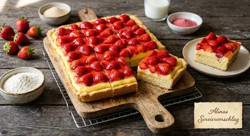 Verführerischer Erdbeer-Pudding