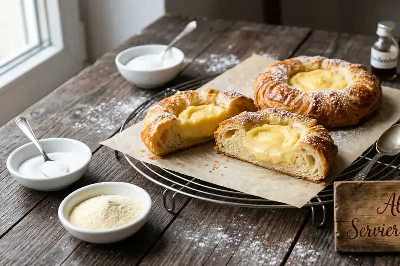 Verführerischer Vanille Pudding