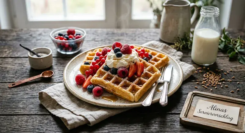 Saftige Waffeln mit Suchtfaktor