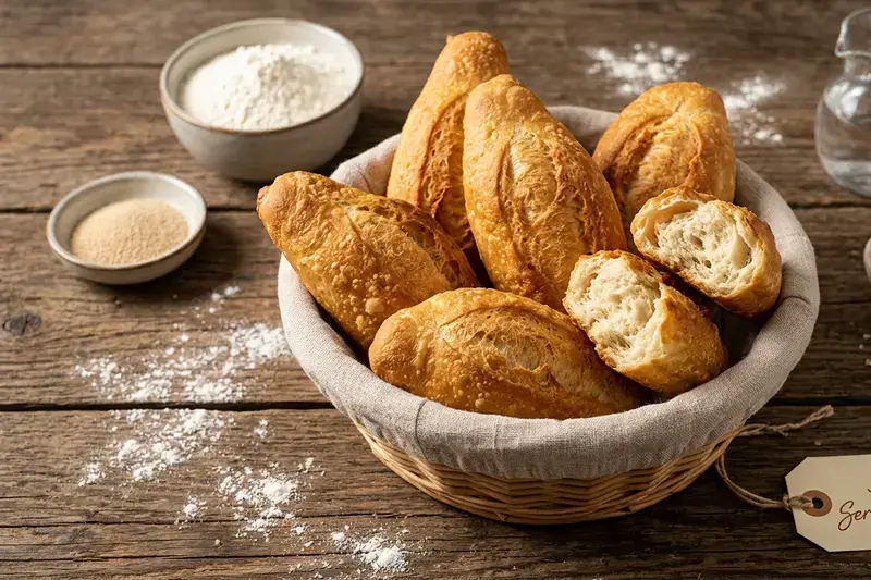 Würzige Brötchen wie von Oma