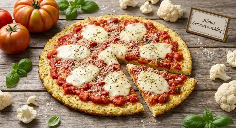 Würzige Pizza zum Verlieben