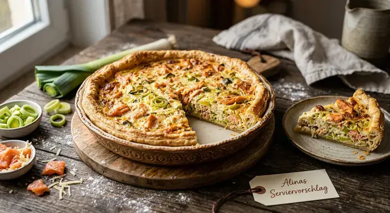 Würzige Quiche