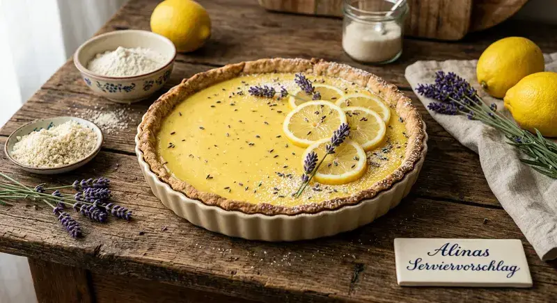 Würzige Zitronen-Tarte zum Verlieben
