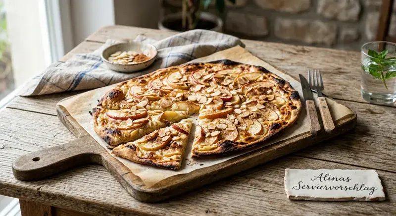 Würziger Flammkuchen wie früher