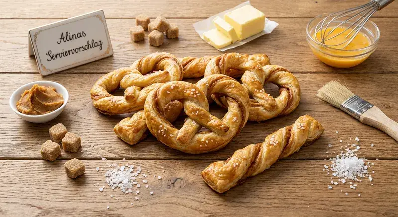 Würziger Karamell-Brezel mit Suchtfaktor