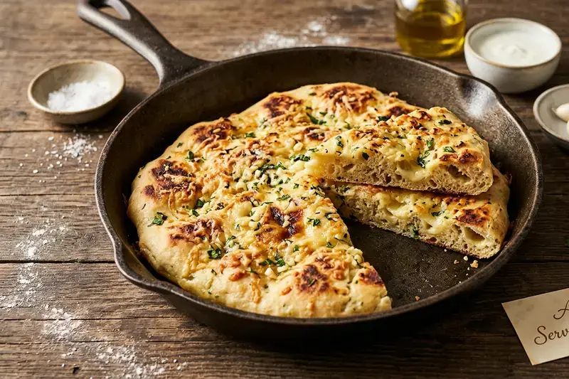 Würziges Käse-Brot frisch gebacken