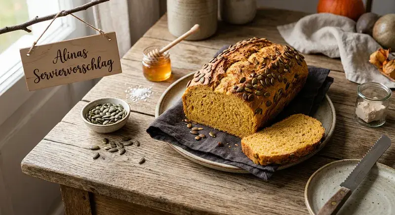 Würziges Kürbis-Brot nach Hausfrauen-Art