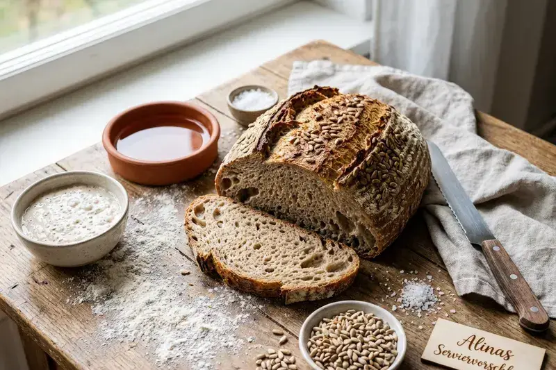 Würziges Roggen-Brot fürs Kaffeekränzchen