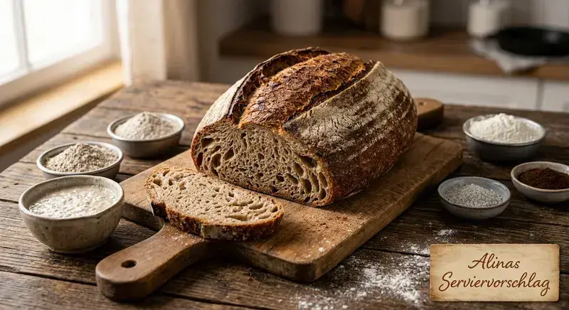 Würziges Sauerteig-Brot