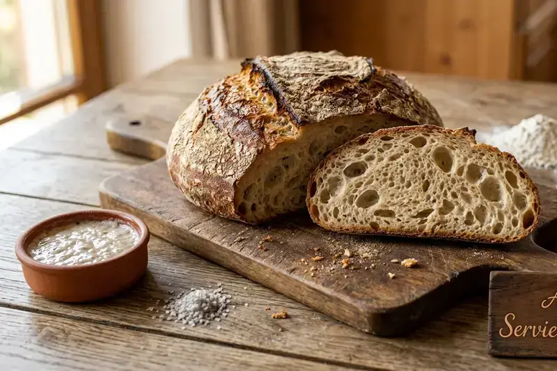 Würziges Sauerteig-Brot wie früher