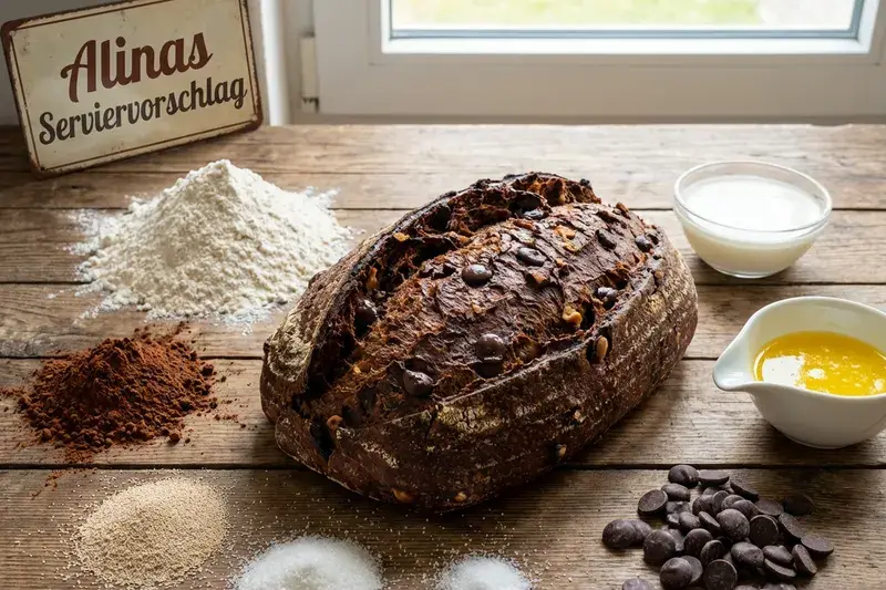 Würziges Schoko-Brot zum Verlieben