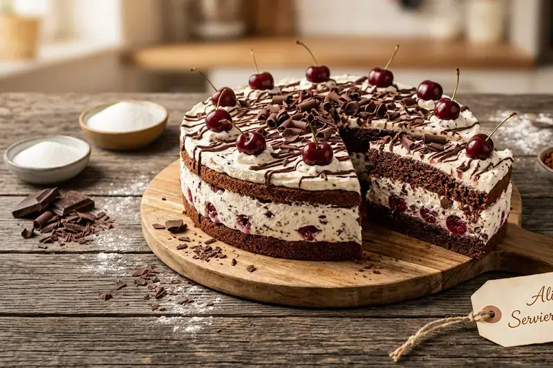 Zarte Kirsch-Torte