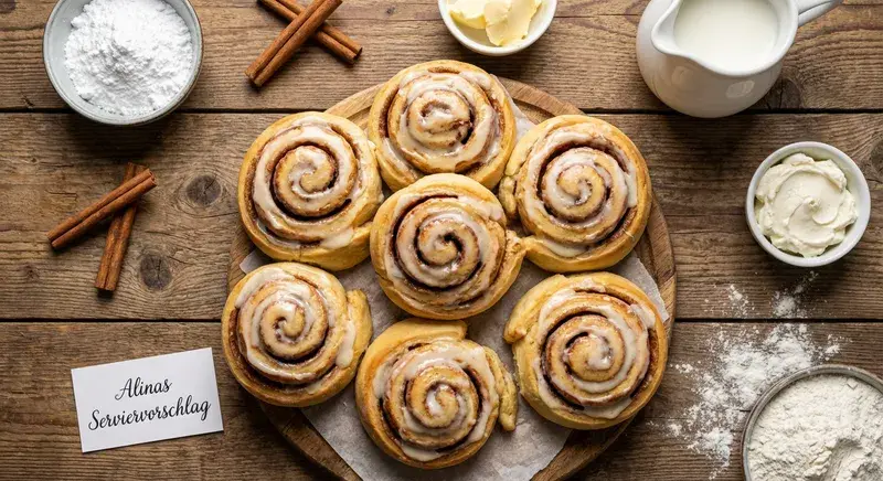 Zarte Zimtschnecken